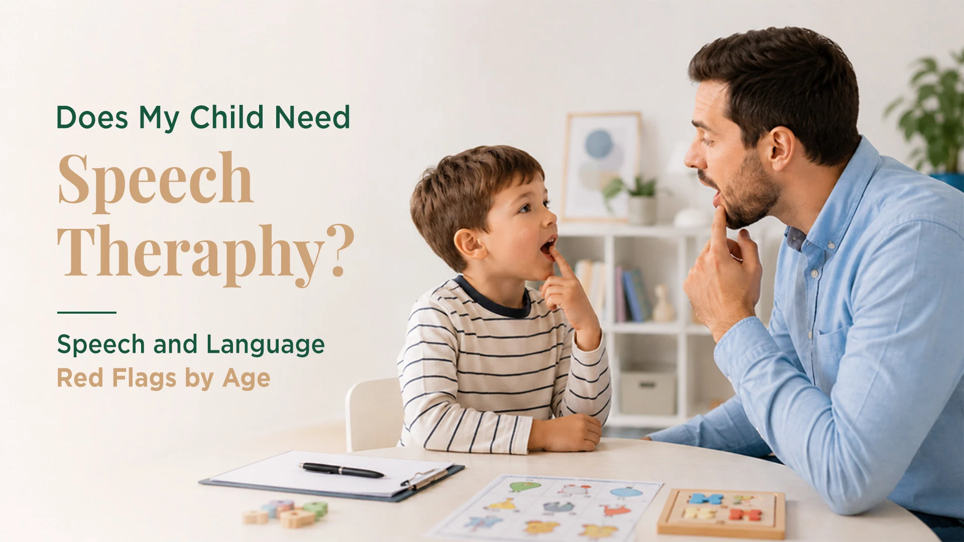 Does My Child Need Speech Therapy